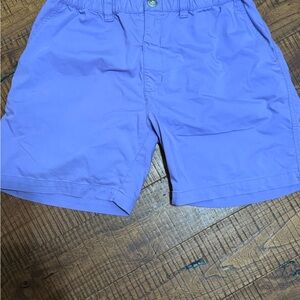 Chubbies Purple Flat Front Shorts